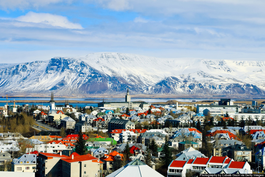 The city of Reykjavik